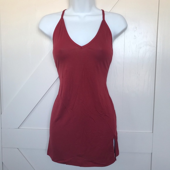 Red lingerie night gown dress - Picture 6 of 6